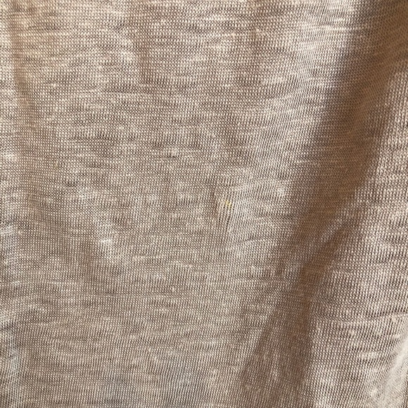 Joie Beaded Shoulder Linen Tank Top Size M - Picture 7 of 8